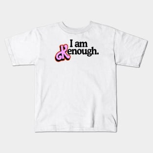 I Am Kenough Retro Line Kids T-Shirt